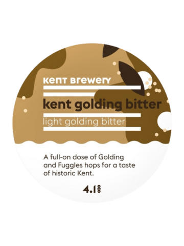 Kent Golding Bitter pump clip