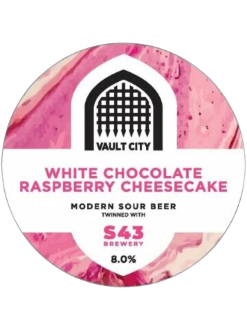 White Chocolate Raspberry Cheesecake pump clip