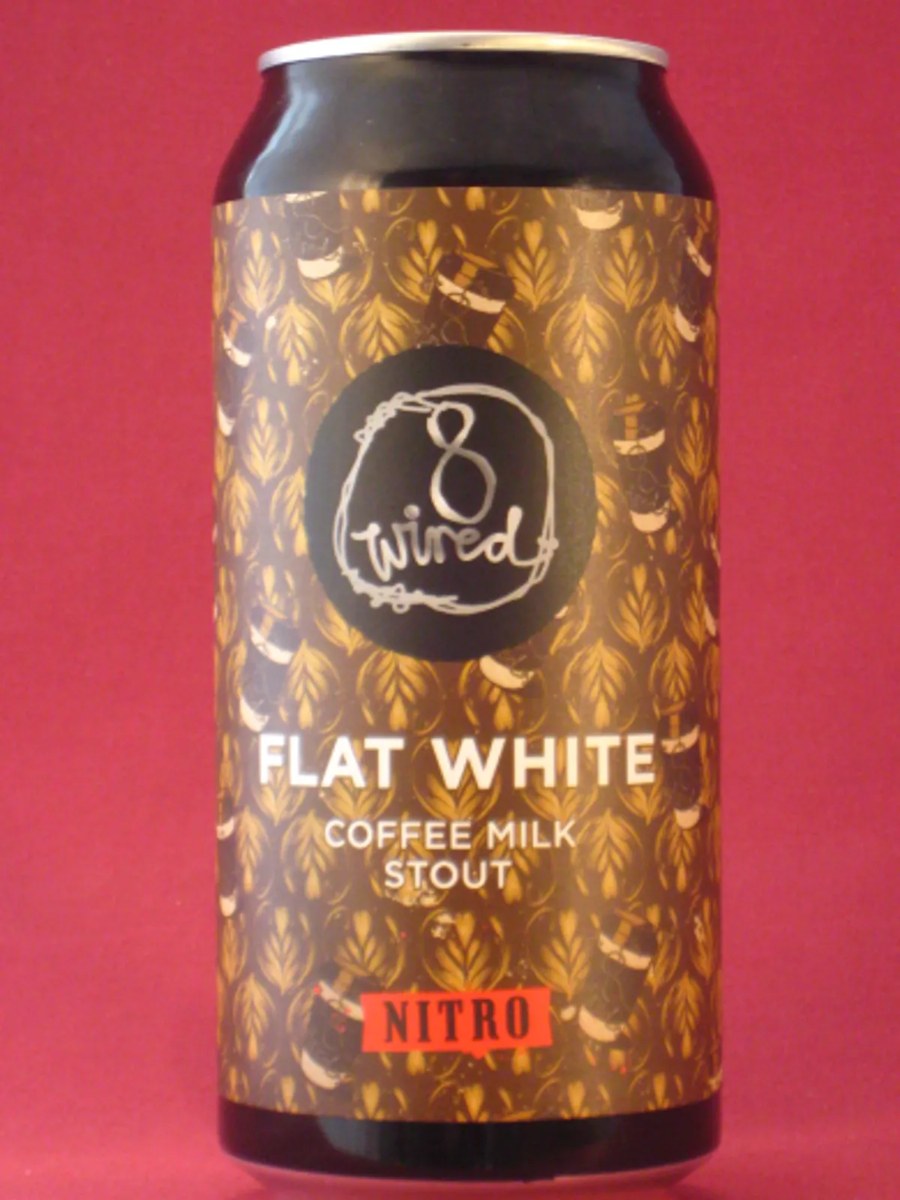 8 Wired: Flat White 5.3% 440ml pump clip