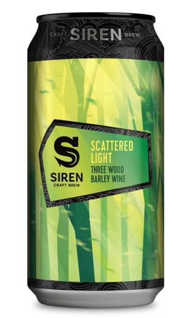Siren Craft Brew: Scattered Light (Barley Wine) 10% 440ml pump clip