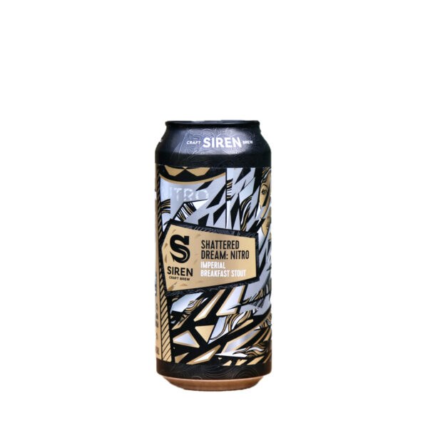 Siren Craft Brew: Shattered Dream Nitro 9.6% 440ml pump clip