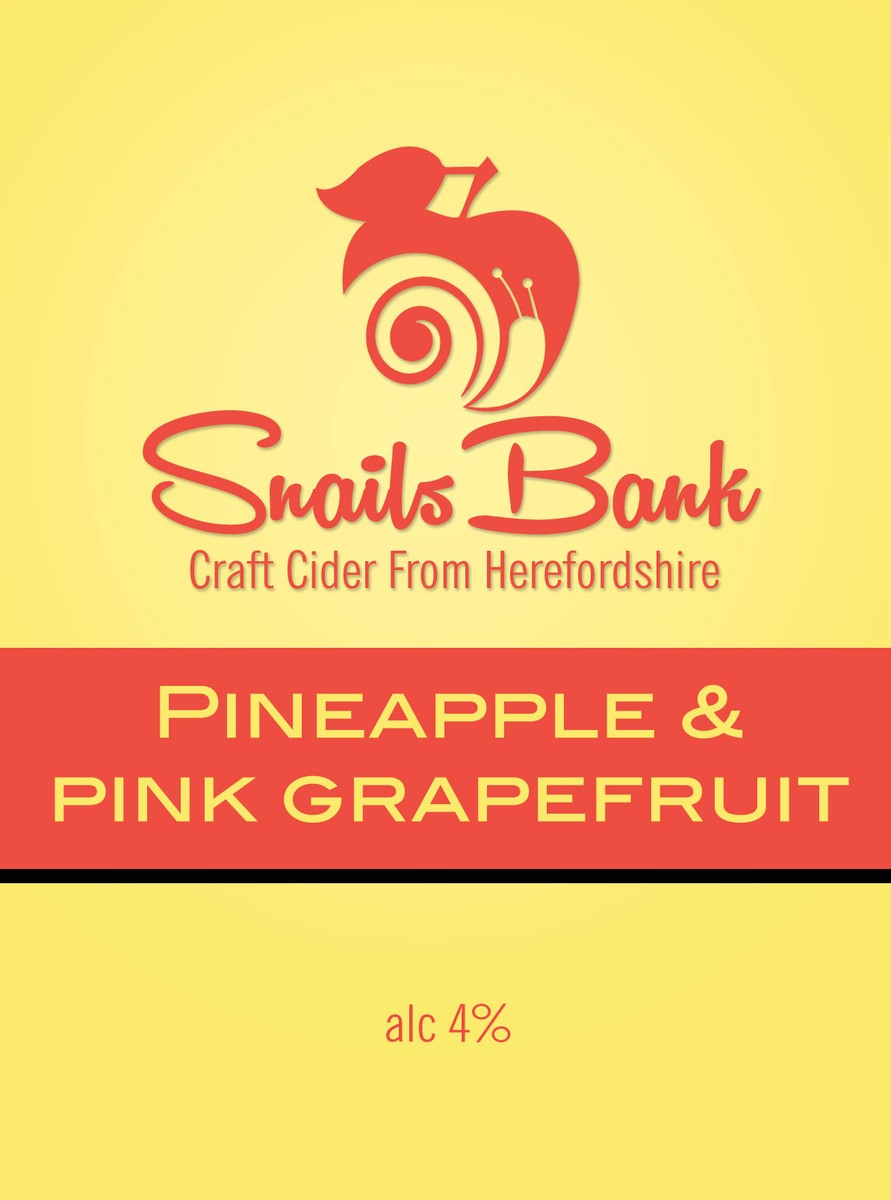 Pineapple & Pink Grapefruit pump clip